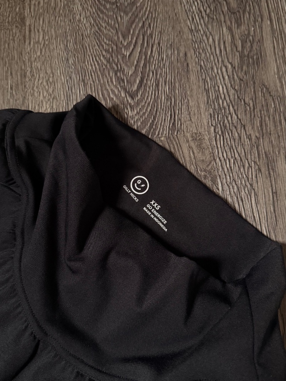 Hollister Gilly Hicks Black Athletic Skort